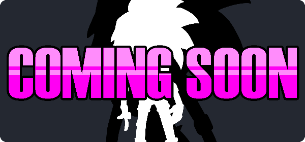 a silhouetted character, with the text 'coming soon' displayed